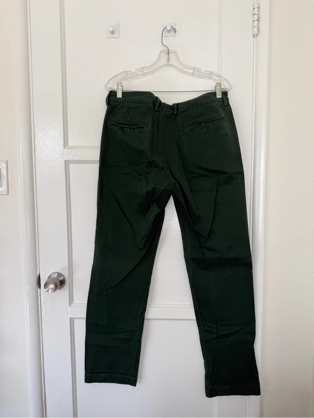 J.Crew Broken-In Chino Pants Urban Slim Green Men’s 33x34